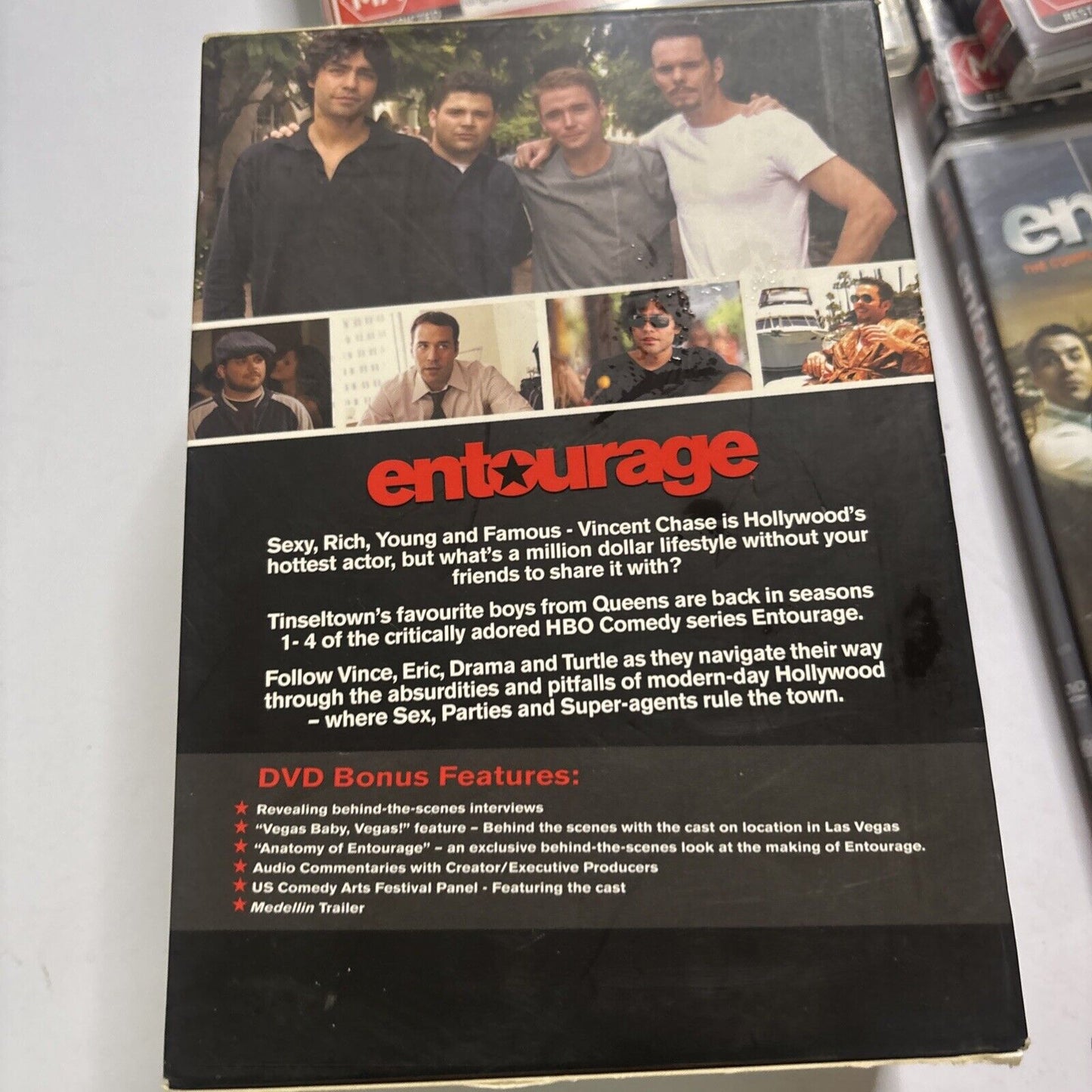 Entourage - The Complete Seasons 1, 2, 3 & 4 (DVD, 13-Disc) Region 4