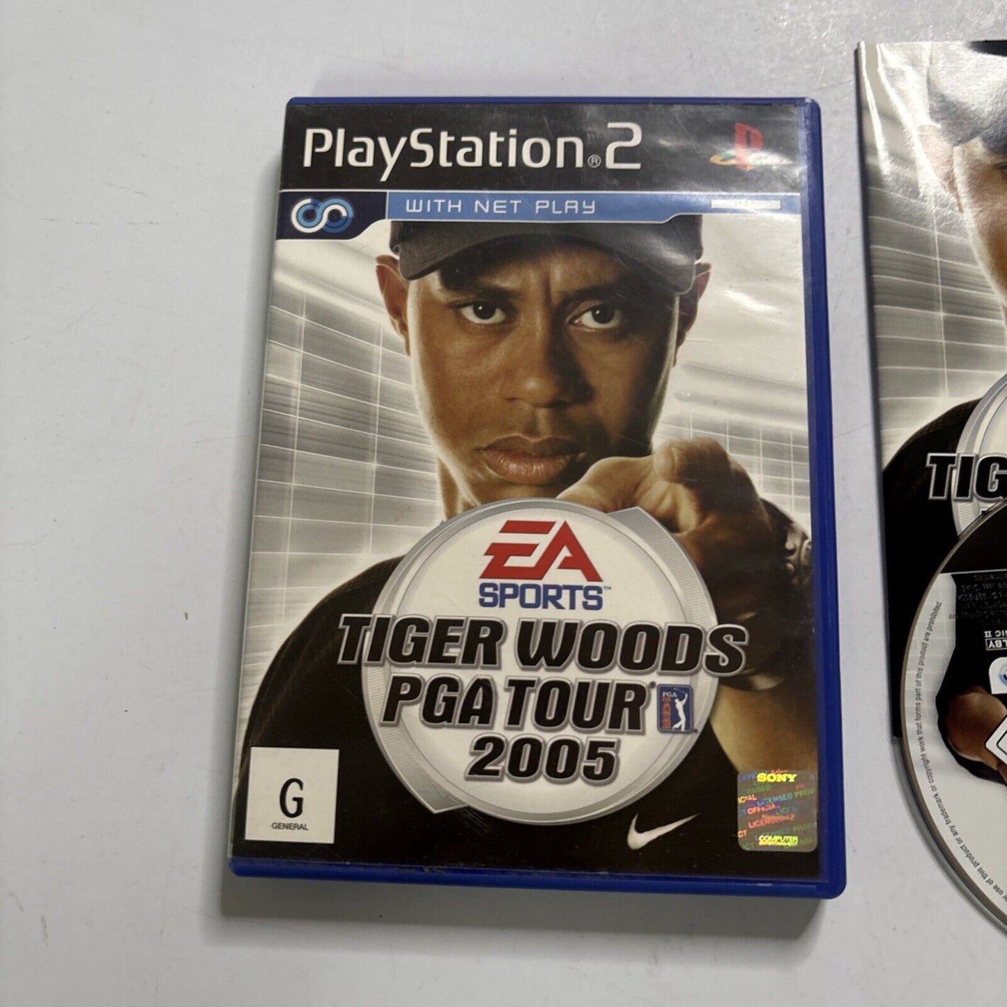 Tiger Woods PGA Tour 2005 PlayStation 2 PS2 Game w' Manual PAL
