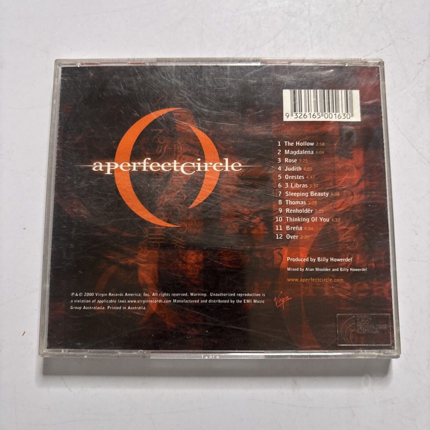 A Perfect Circle - Mer De Noms (CD 2000)
