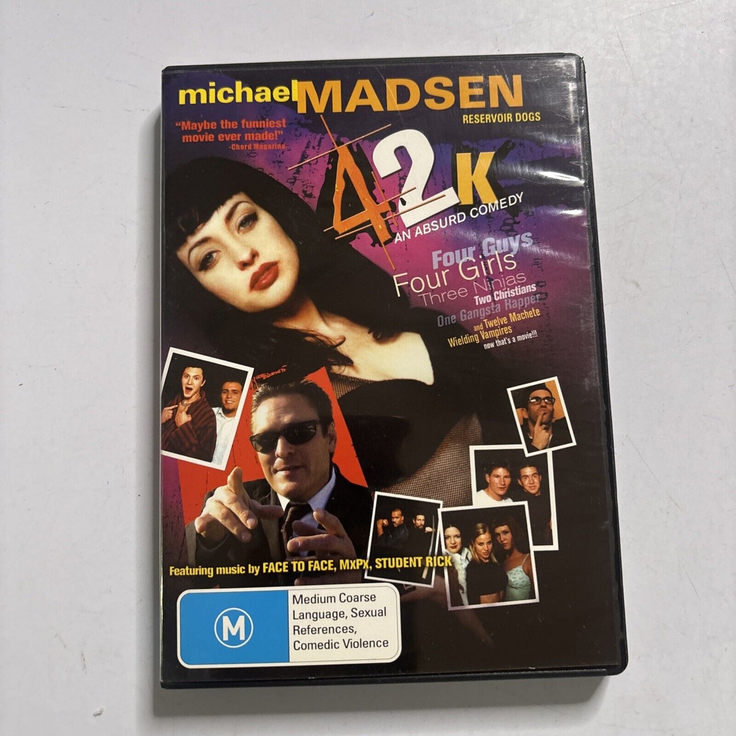 Michael Madsen: 42K (DVD, 2001) NEW Region 4