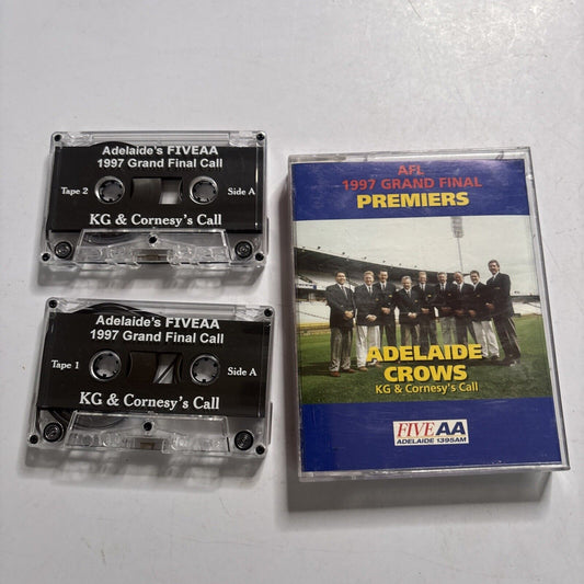 Adelaide Crows - AFL 1996 Grand Final KG & Cornesey's Call Cassette Tape