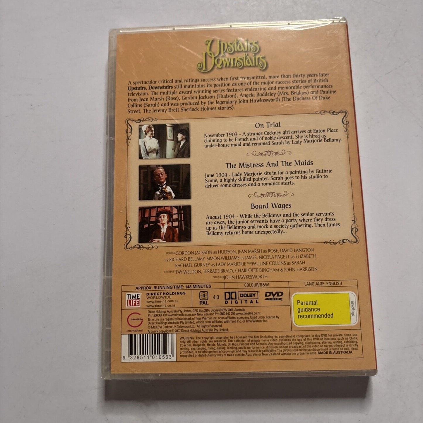 Upstairs Downstairs: On Trial / Mistress & Maids / Board Wages DVD 1971 Region4