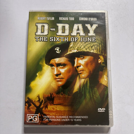 D-Day - The Sixth of June (DVD, 1956) Robert Taylor, Richard Todd Region 4