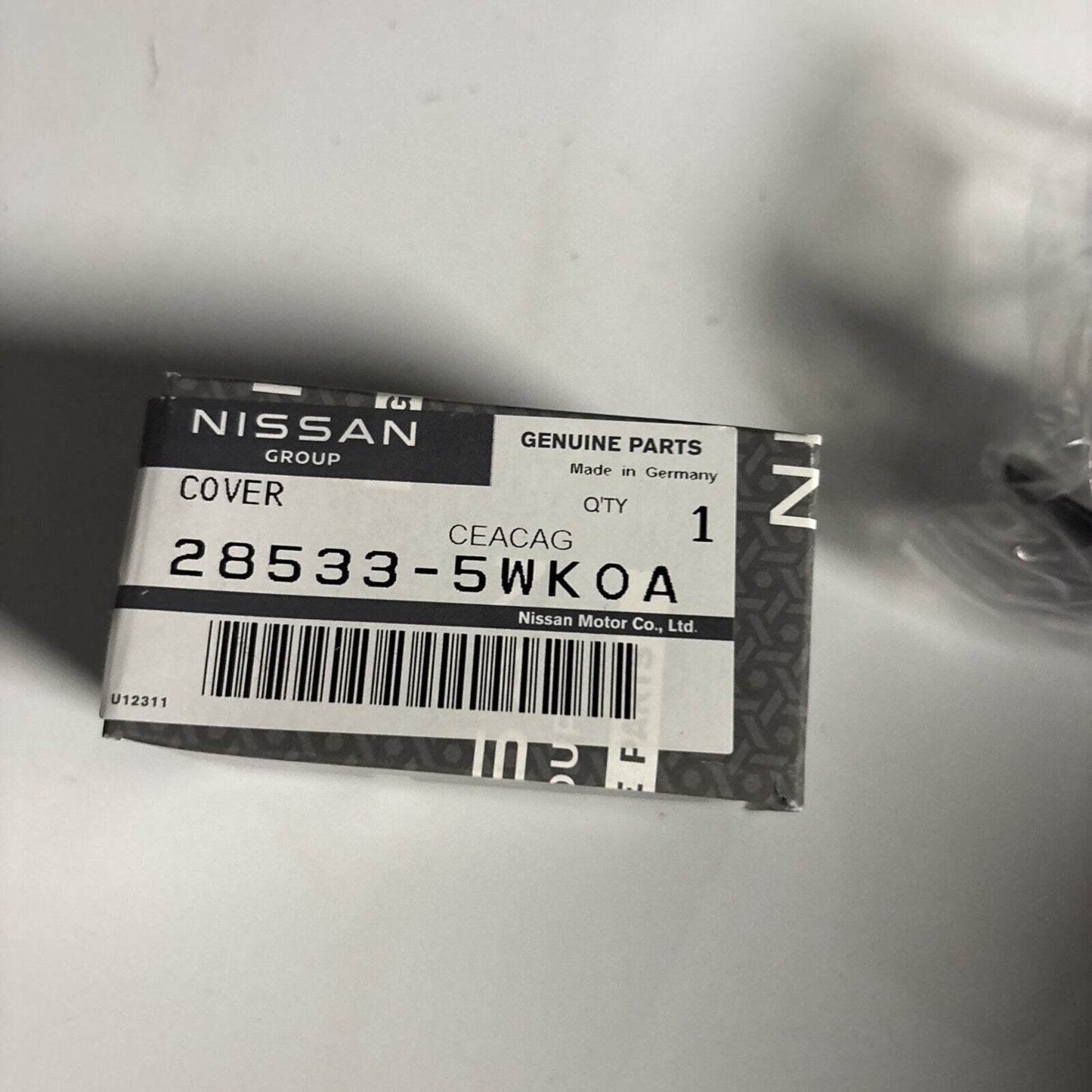 Nissan Park Sensor Cover Genuine Parts 28533-5WK0A Made In Germany