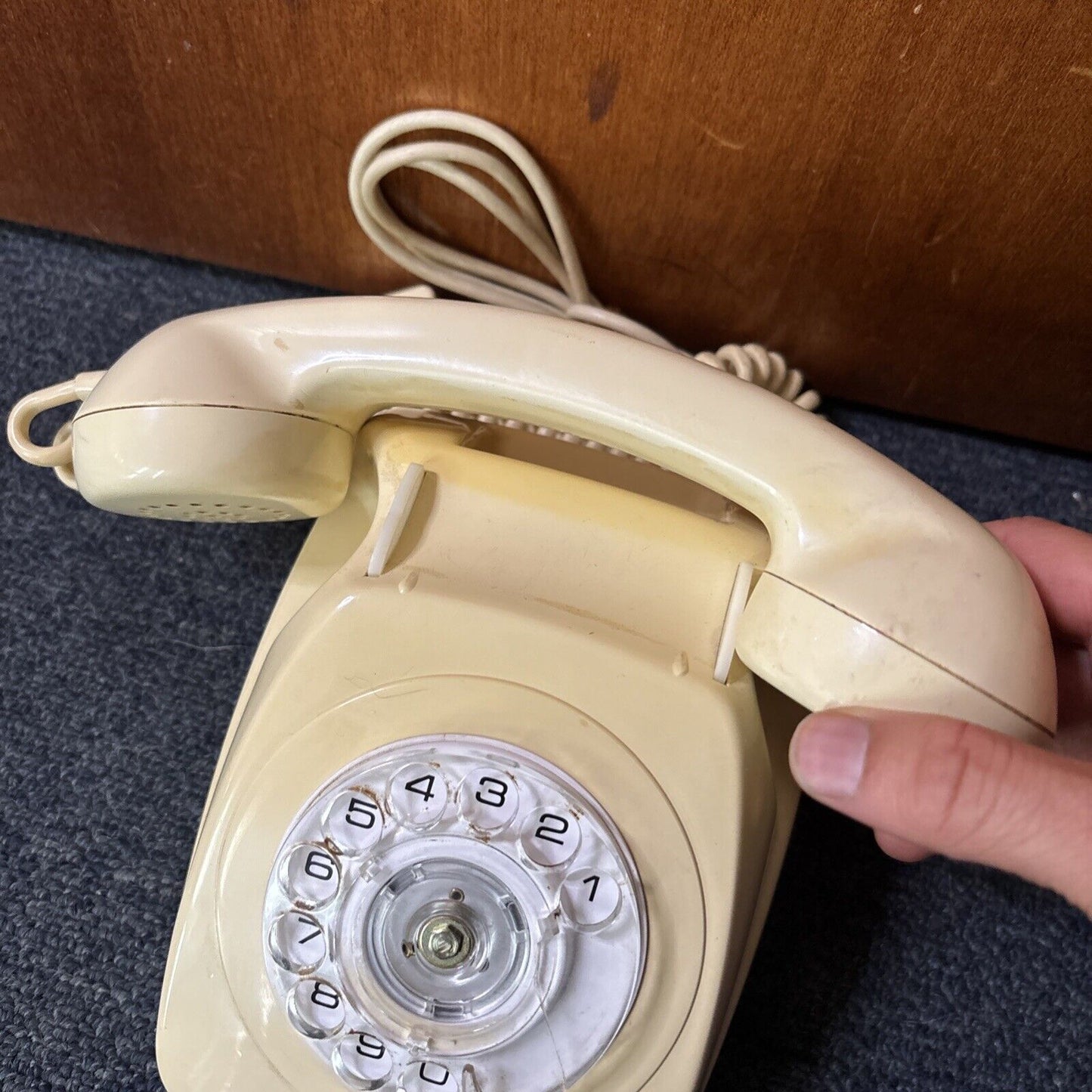 Telecom AWA Rotary Dial Telephone Vintage 1976
