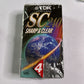 TDK Blank VHS Tapes 2 Pack SC240 *New Sealed*