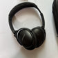 Bose QuietComfort Wireless Over-Ear Headphones - Black And Case Bluetooth
