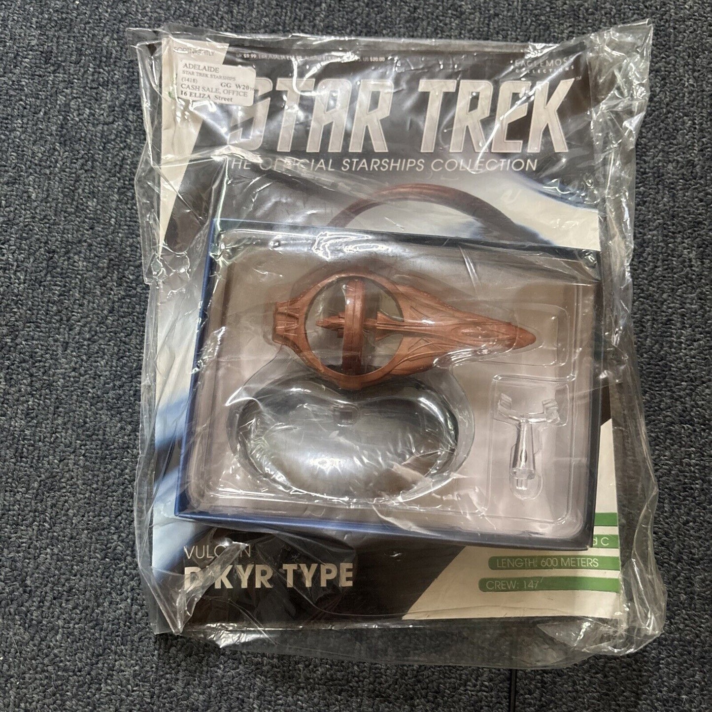 Star Trek Official Starships Collection #55 Vulcan D'Kyr Type Magazine