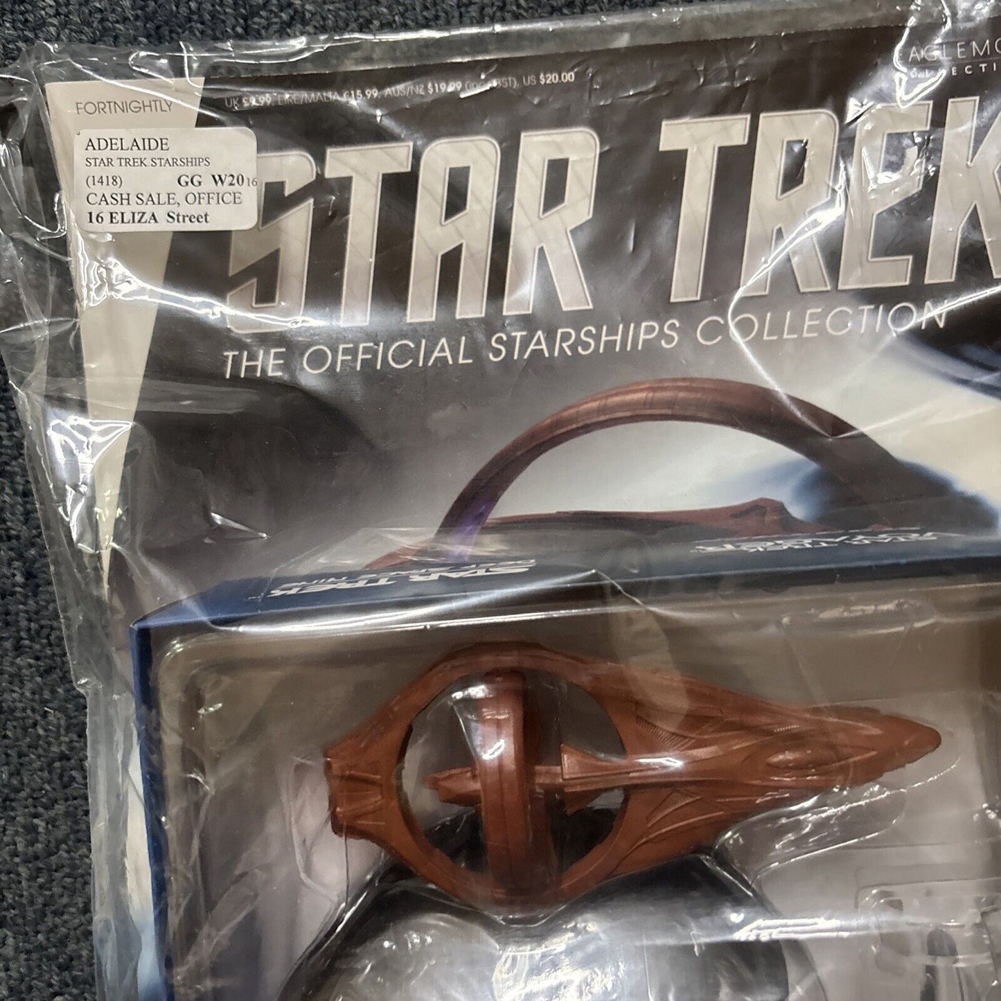 Star Trek Official Starships Collection #55 Vulcan D'Kyr Type Magazine