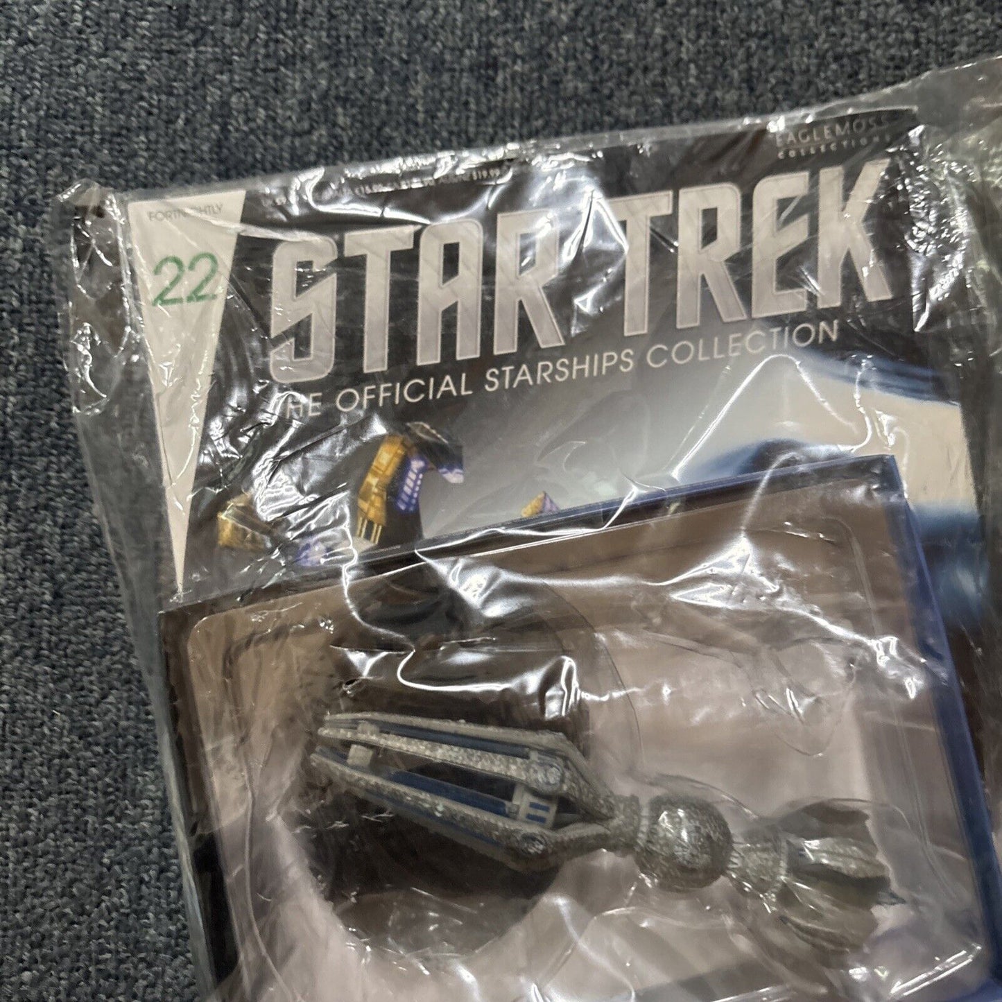 Star Trek Starships Collection Magazine & Model #22 Krenim Temporal Weapon Ship