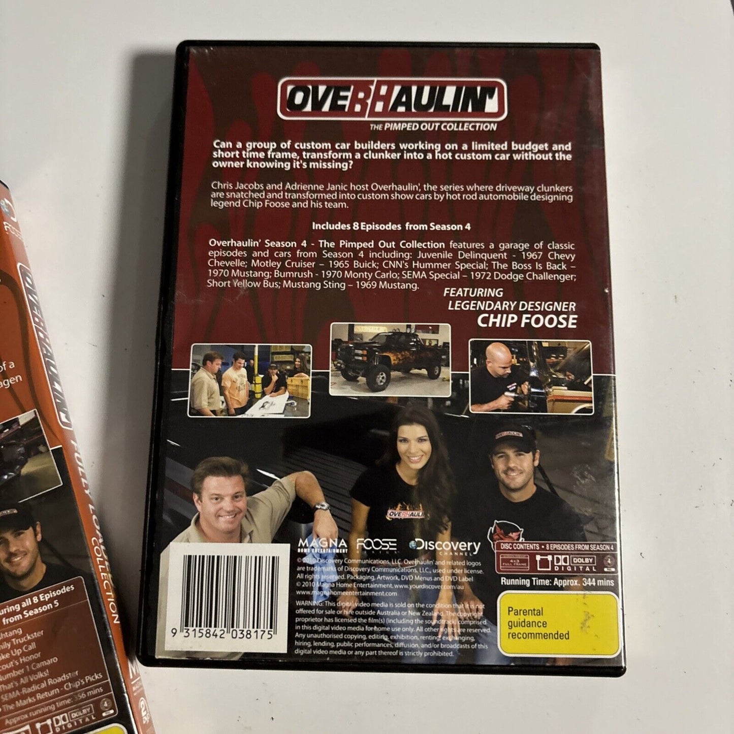 Overhaulin' - Pimped Out Collection : Season 4 & 5 (DVD, 2006, 5-Disc) Region 4