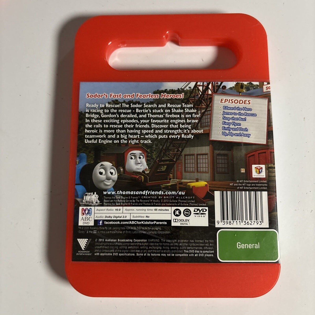 Thomas & Friends - Rescue on the Rails (DVD, 2010) Region 4 – Retro Unit