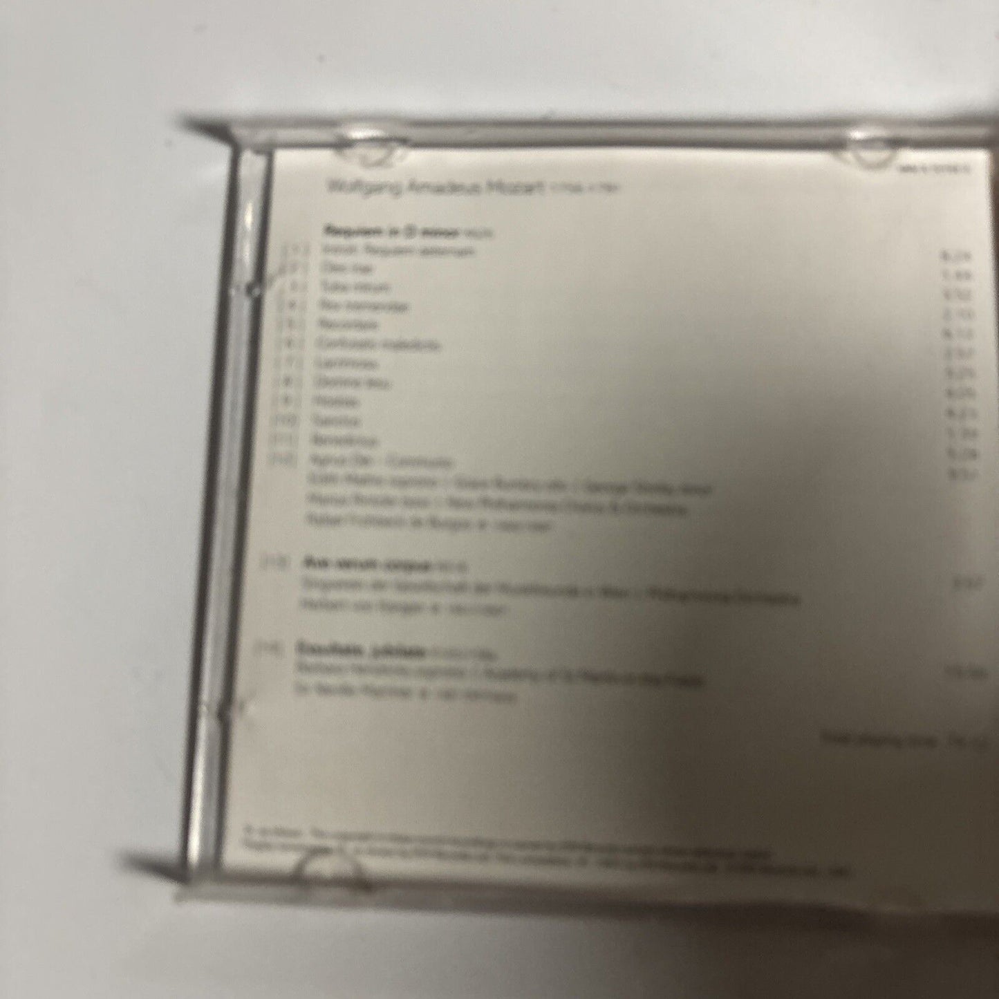 Rafael Frühbeck De Burgos, Herbert von Karajan – Mozart Requiem (CD, )