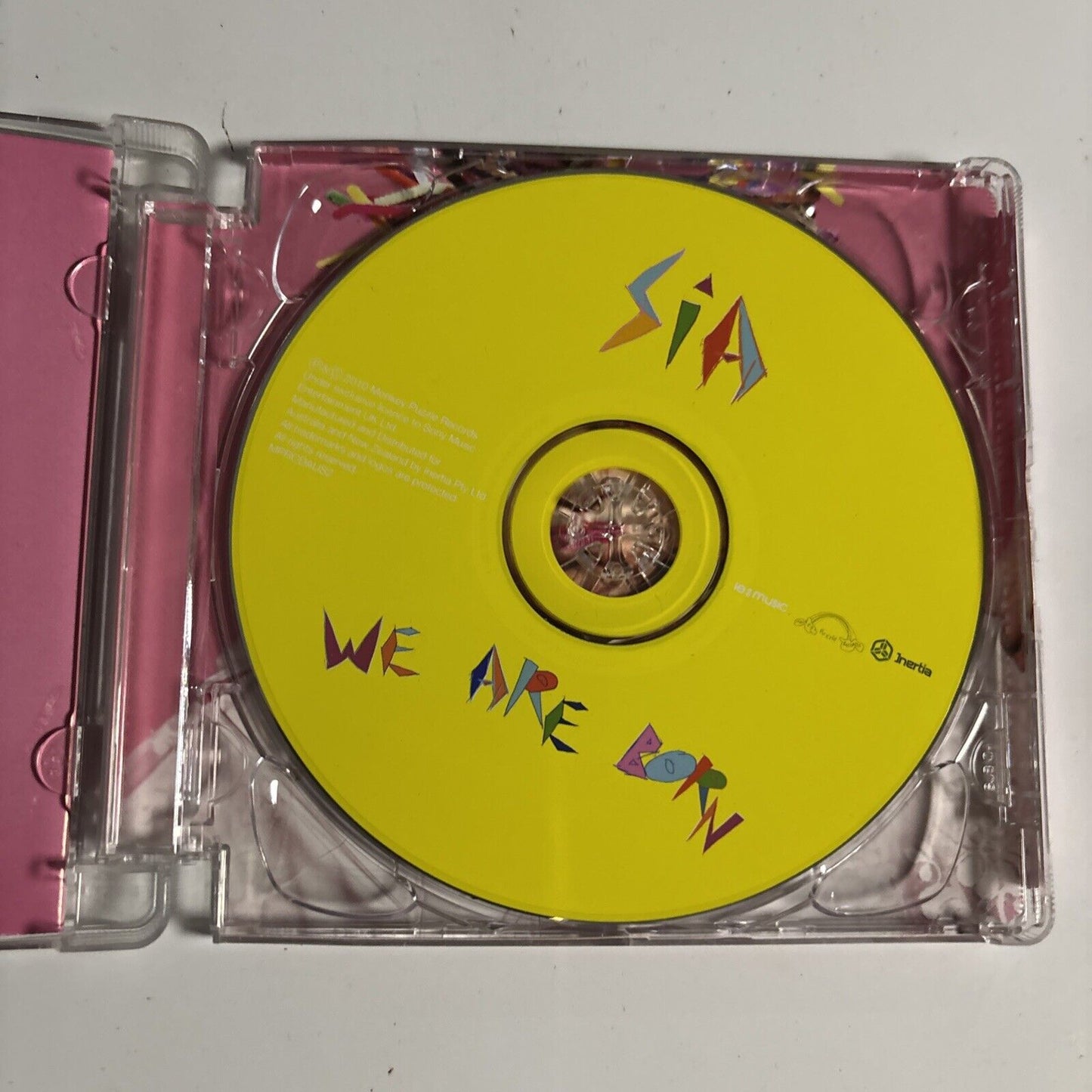 Sia - We Are Born (CD, 2010, Super Jewel Case) MPRCDAUS2