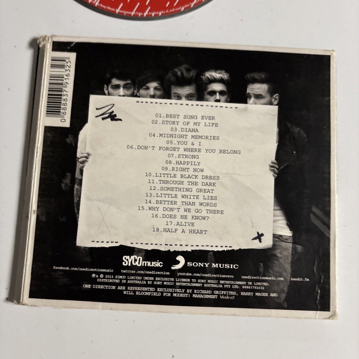 One Direction - Midnight Memories [The Ultimate Edition] (CD, 2017)
