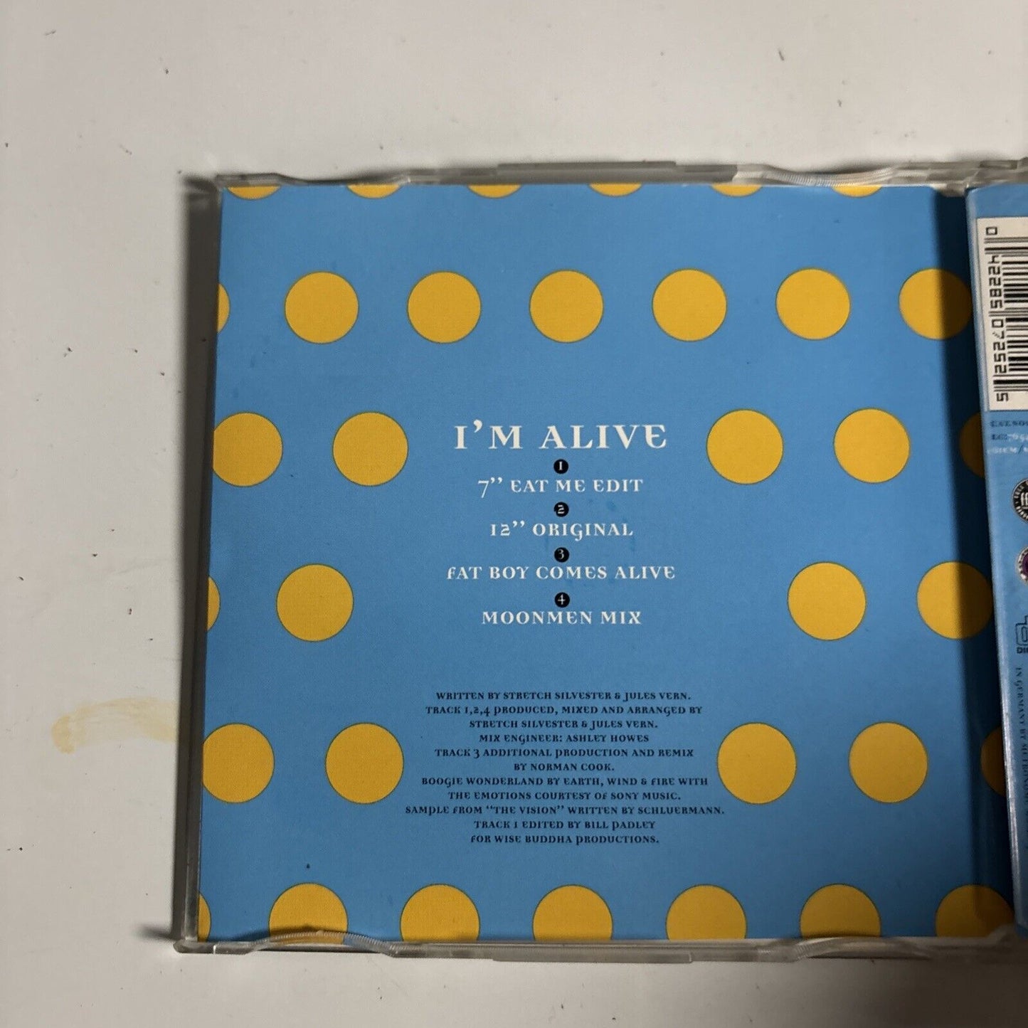 Stretch 'N' Vern - Im Alive (CD, 1996) (single) Remixes