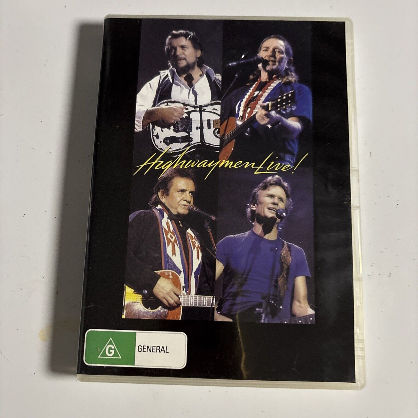The Highwaymen Live! (DVD, 2006)  Johnny Cash, Kris Kristofferson All Regions
