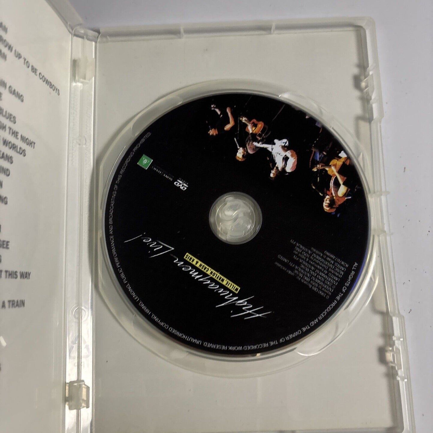 The Highwaymen Live! (DVD, 2006)  Johnny Cash, Kris Kristofferson All Regions
