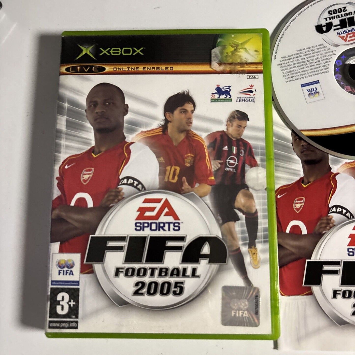 FIFA Football 2005 - Microsoft Xbox Original PAL Game Manual