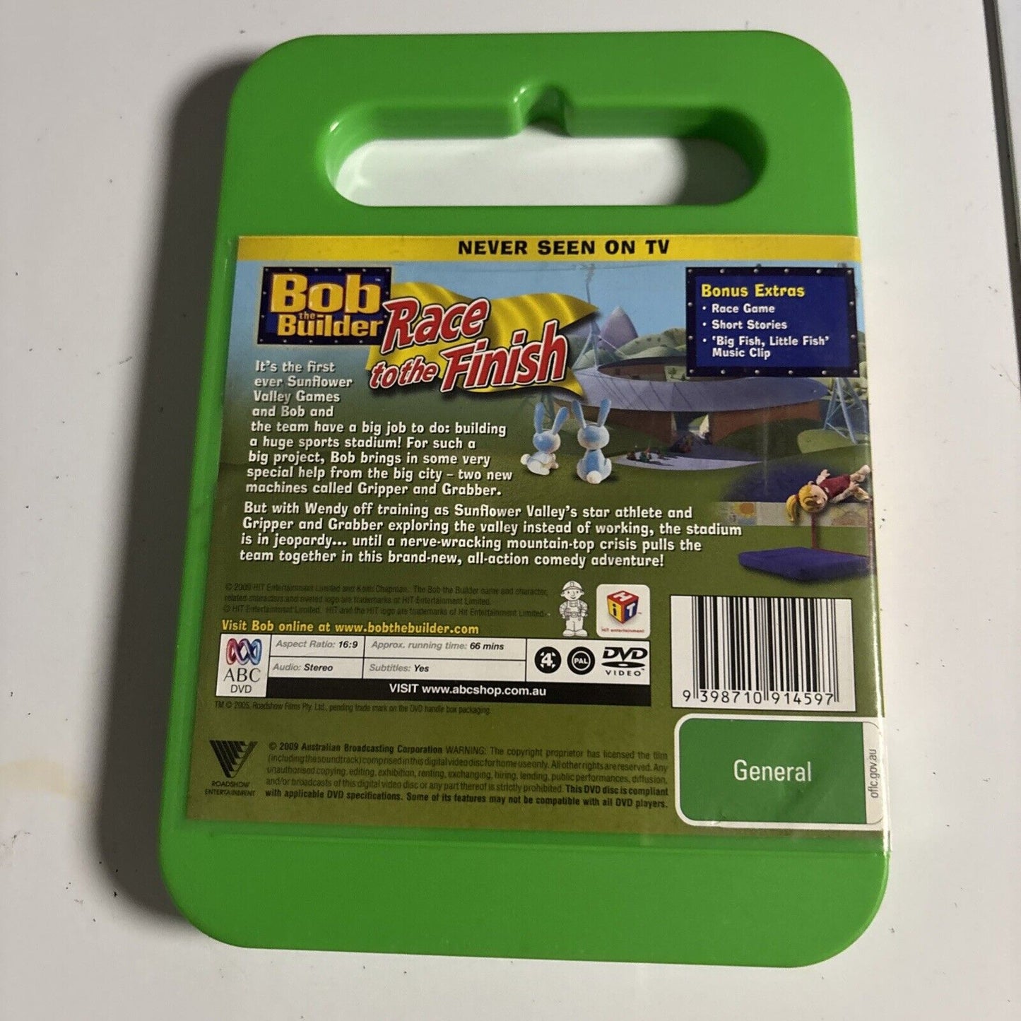 Bob the Builder - Race to the Finish (DVD, 2008) Region 4