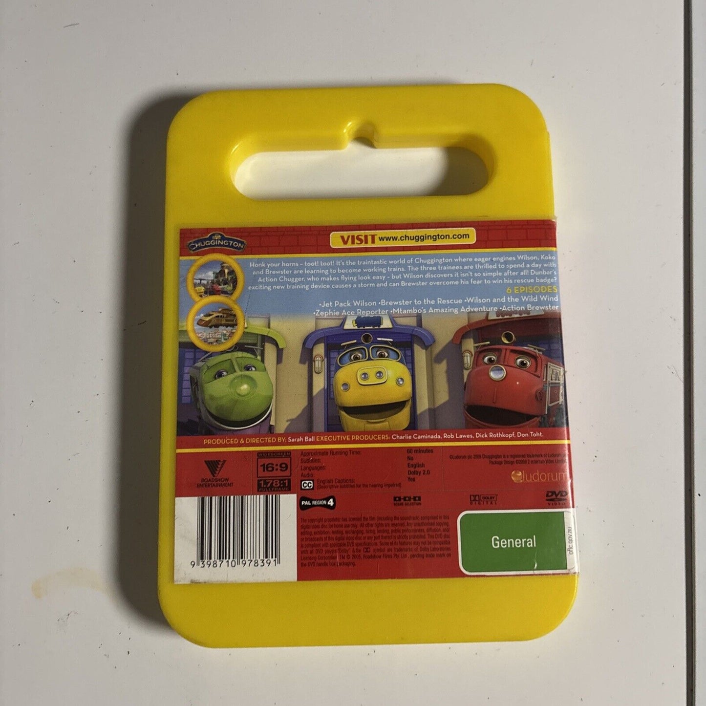 Chuggington - Action Stations (DVD, 2008) Region 4
