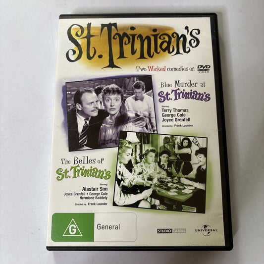 Blue Murder At St. Trinians / The Belle's Of St. Trinians (DVD 1954) Region4 NEW