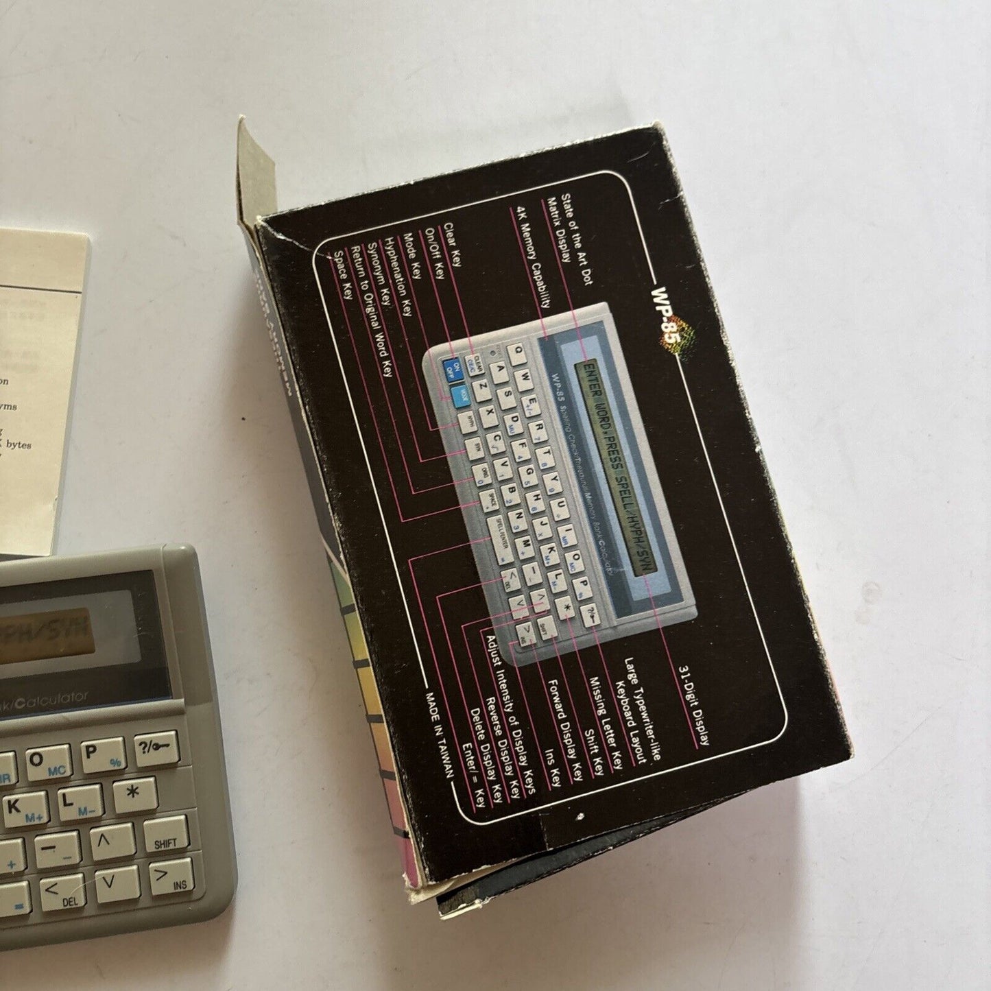 Soft-art WP-85 Spelling Check Thesaurus Memory Bank  1989