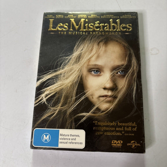 Les Miserables - The Musical Phenomenon (DVD, 2012) Hugh Jackman Region 4 & New