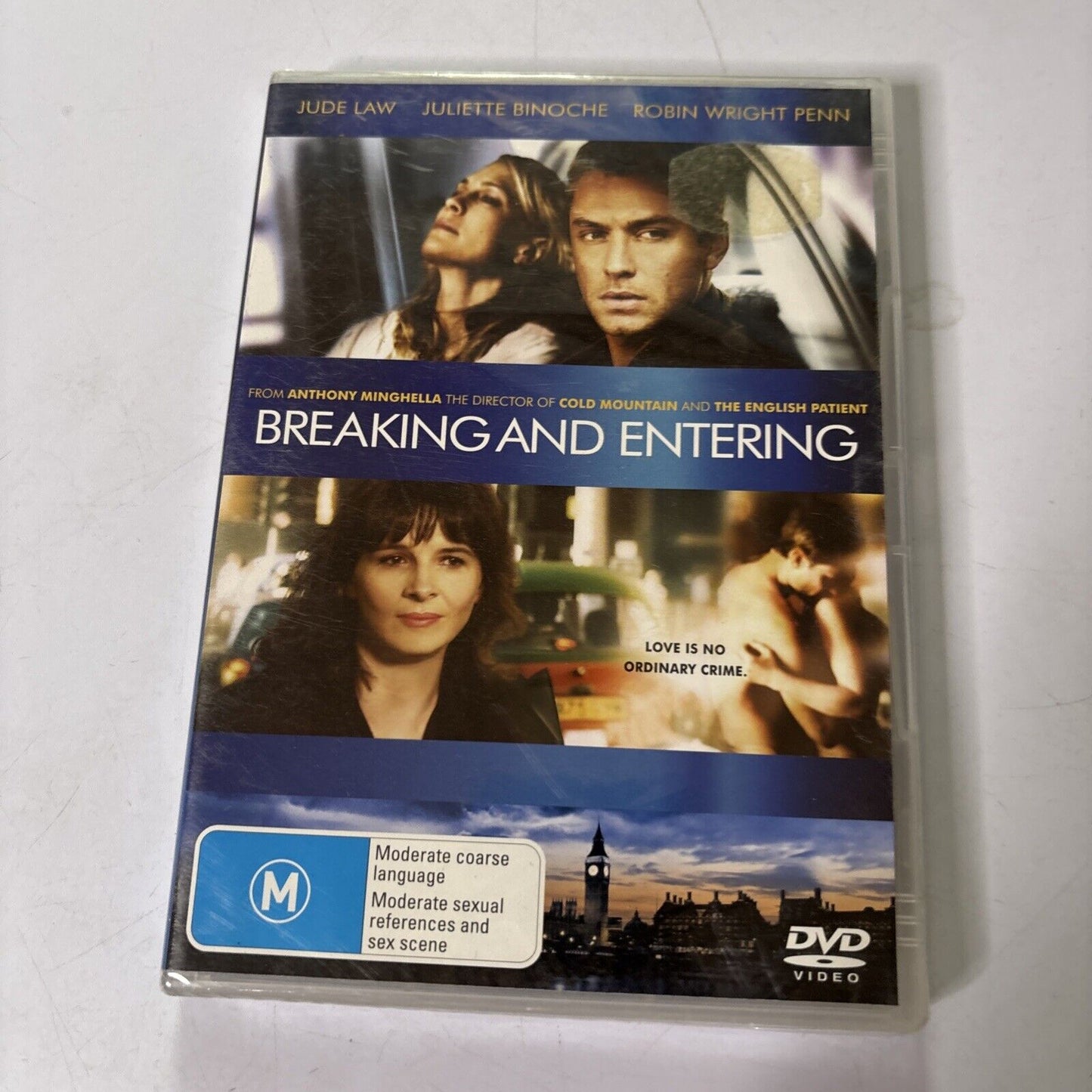 Breaking and Entering (DVD, 2006) Jude Law Region 4 *New Sealed*