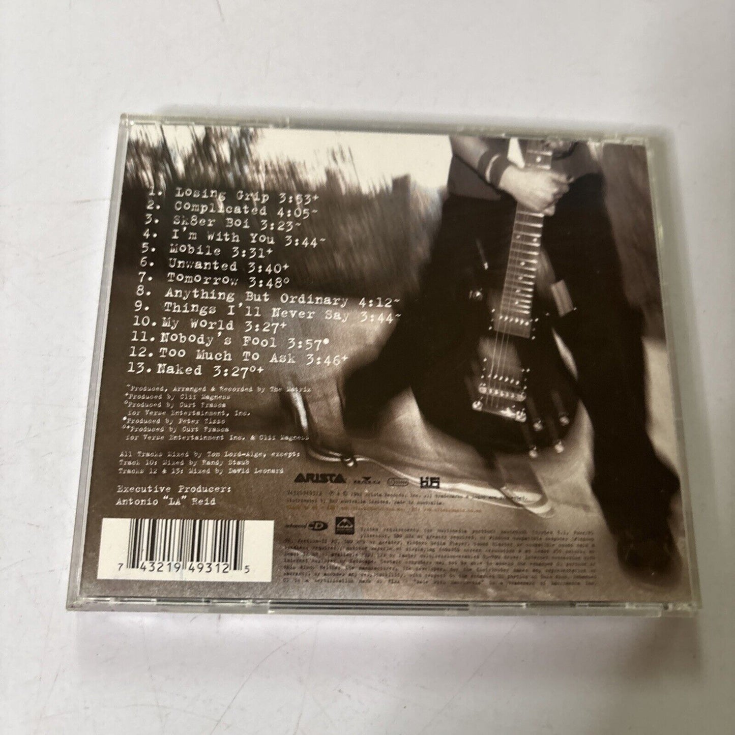 Avril Lavigne - Let Go (CD, 2002)