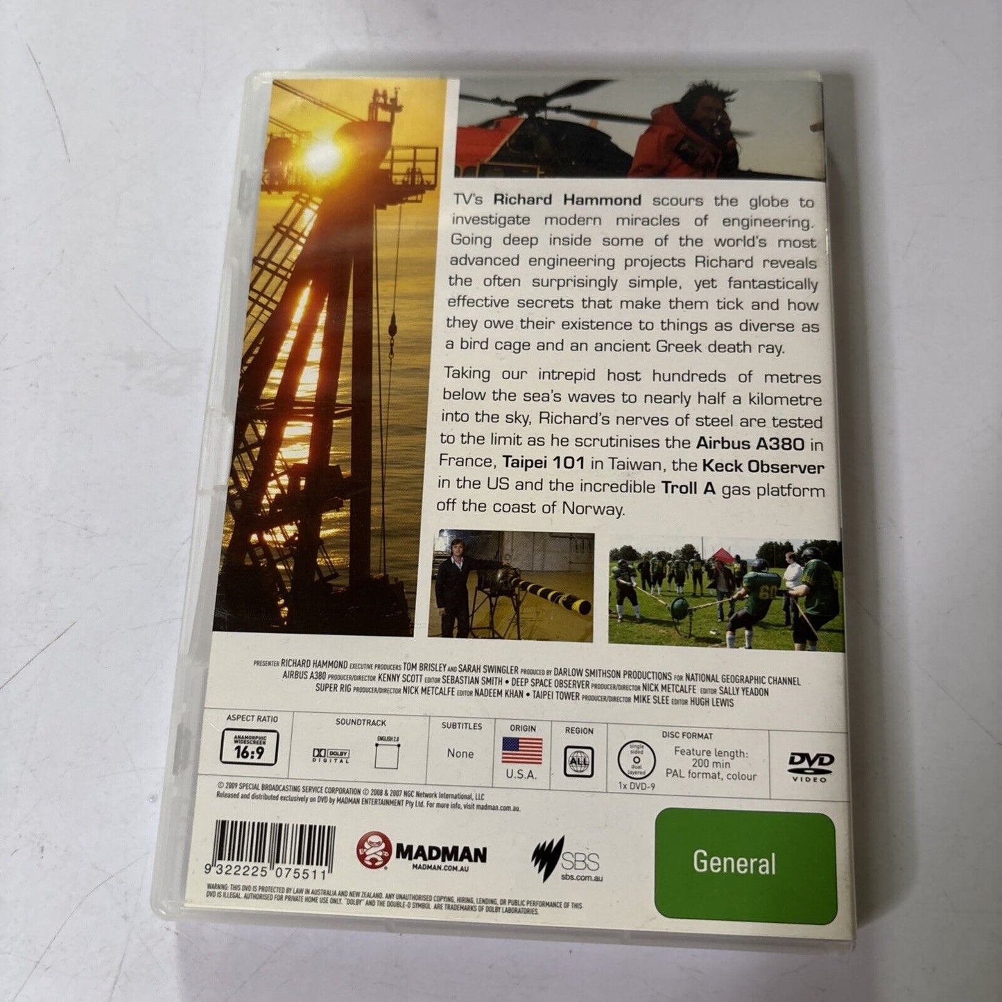 Richard Hammond: Engineering Connections (DVD, 2008) NEW All Regions