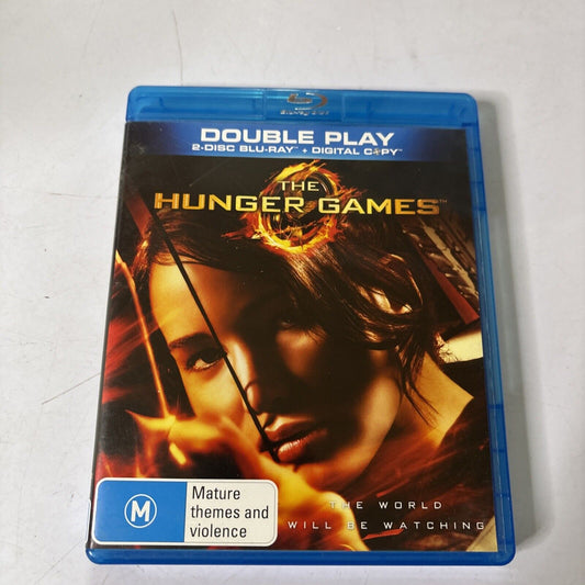 The Hunger Games (Blu-ray, 2011) Jennifer Lawrence Region B