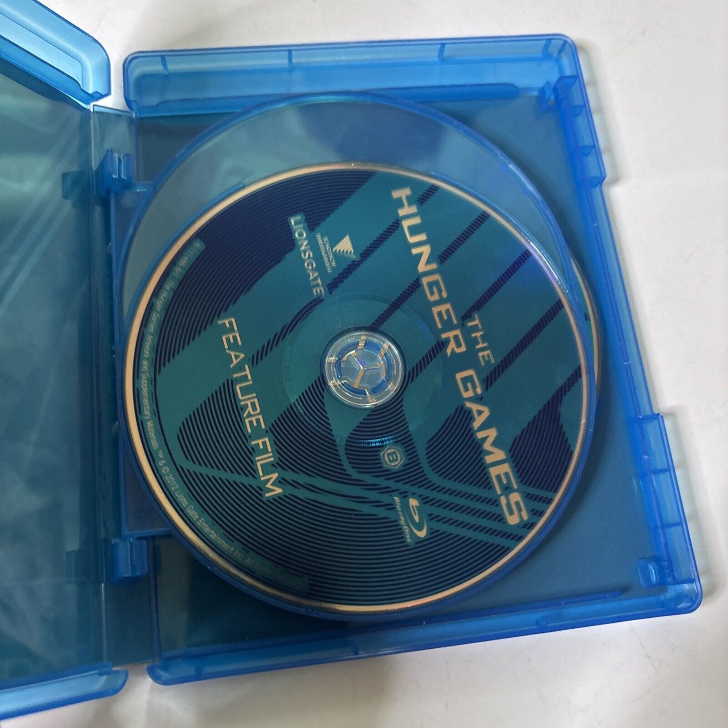 The Hunger Games (Blu-ray, 2011) Jennifer Lawrence Region B