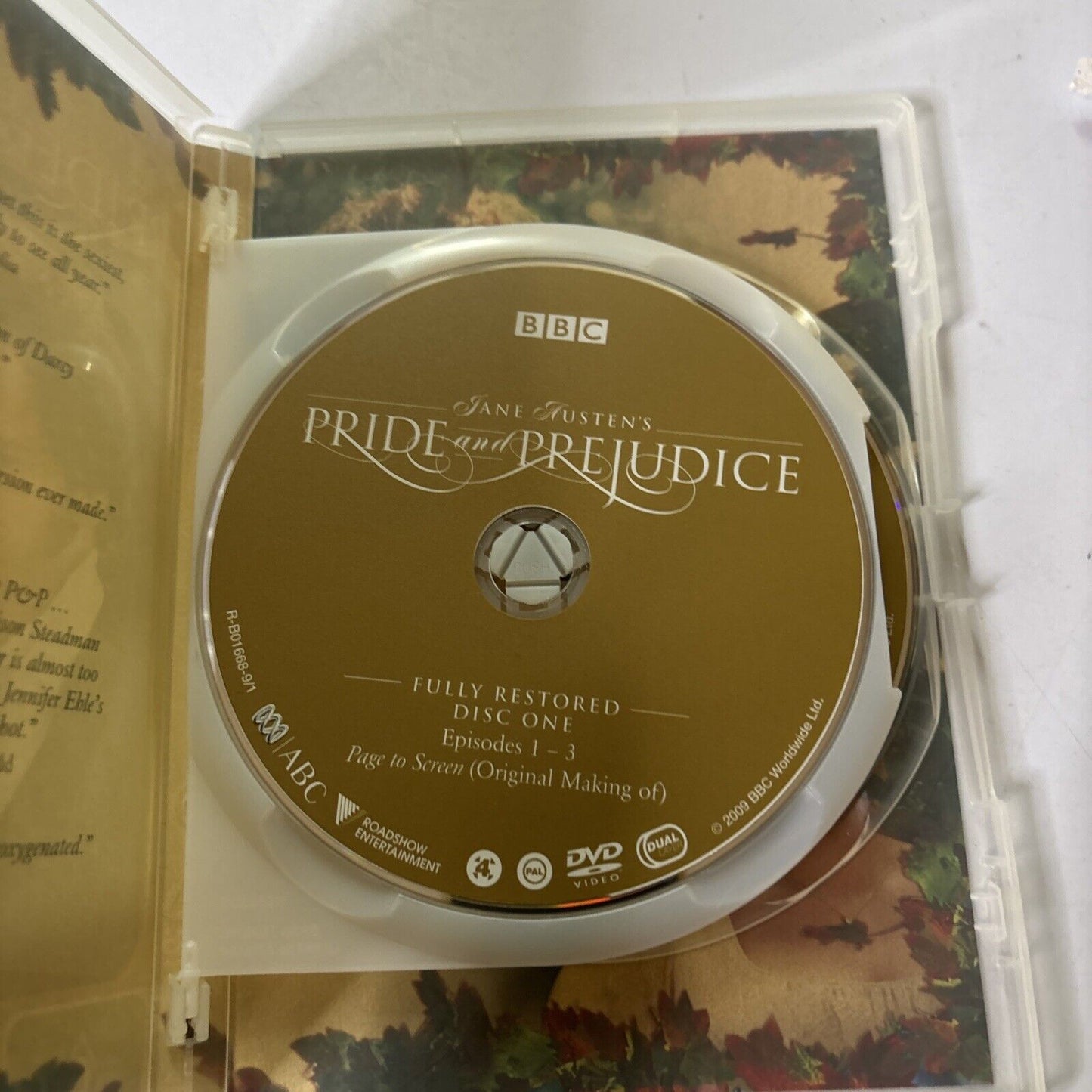 BBC Pride and Prejudice (Remastered, DVD, 1995, 2-Disc) Region 4