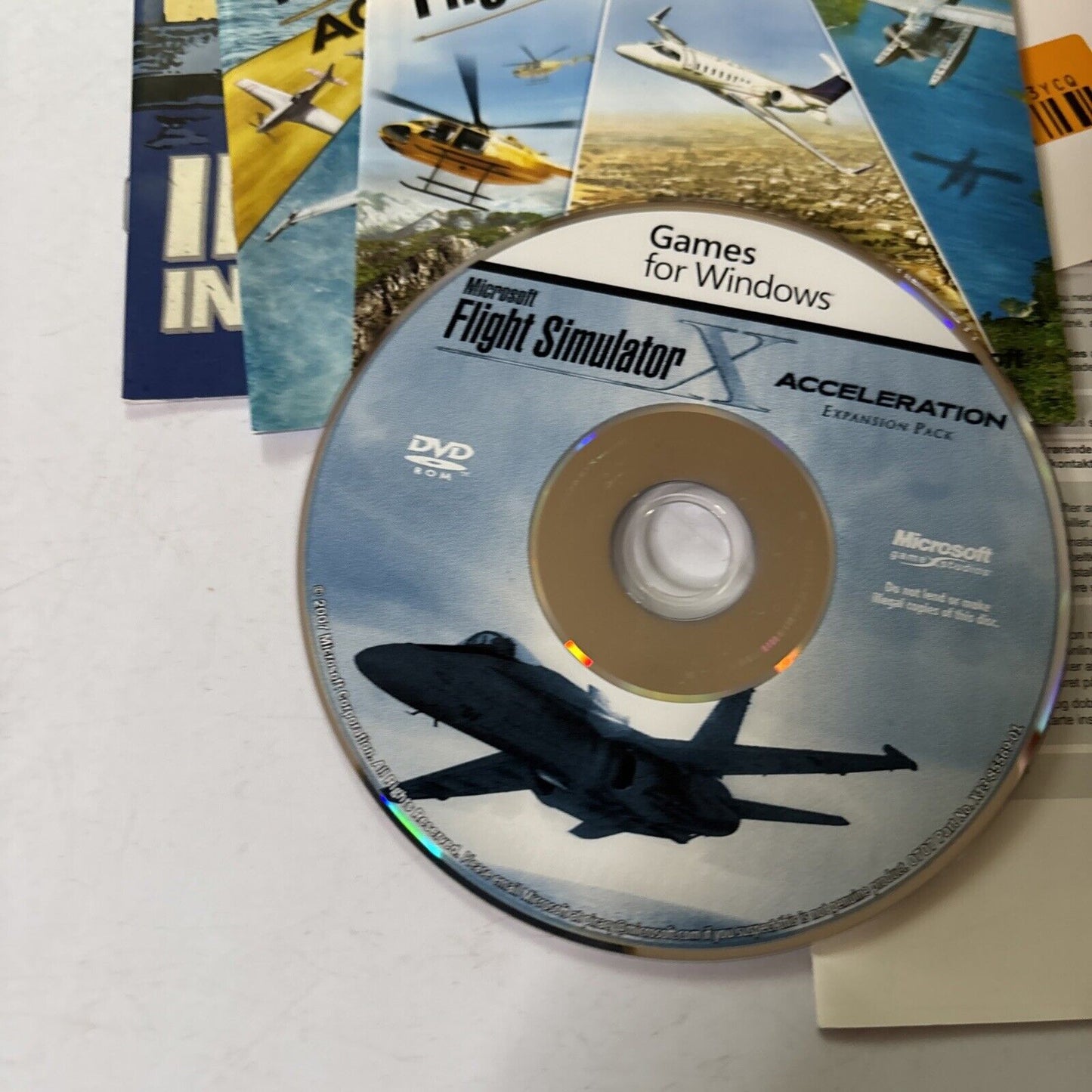 Microsoft Flight Simulator X Gold Edition PC DVD-ROM Game 2008