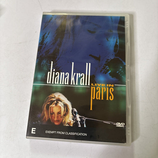 Diana Krall - Live in Paris (DVD, 2002) All Regions