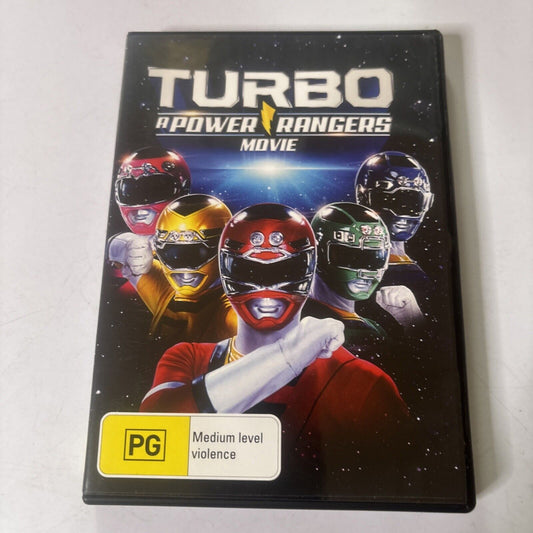 A Power Rangers Movie - Turbo (DVD, 1997) NEW Region 4