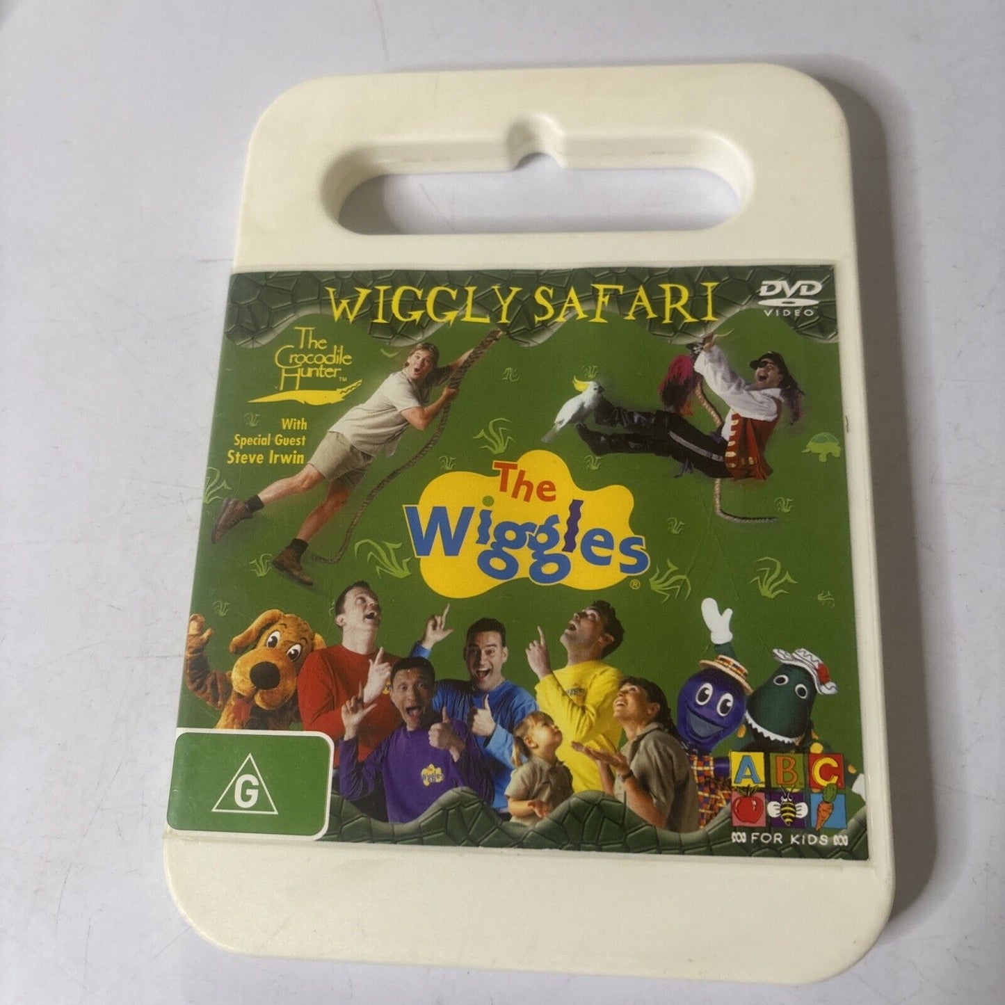 The Wiggles - Wiggly Safari (DVD, 2002) Steve Irwin Region 4