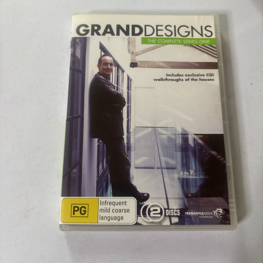 Grand Designs : Series 1 (DVD, 2001) Kevin McCloud NEW Region 4