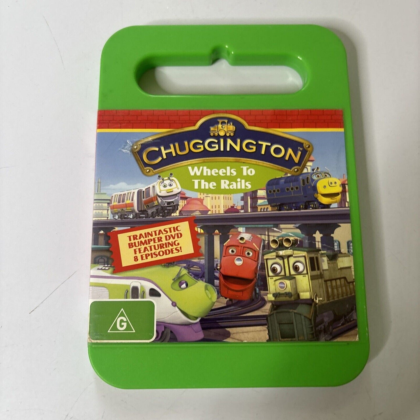 Chuggington Wheels To The Rails DVD 2008 Region 4 Retro Unit chuggington-wheels-to-the-rails-dvd-2008-region-4-retro-unit