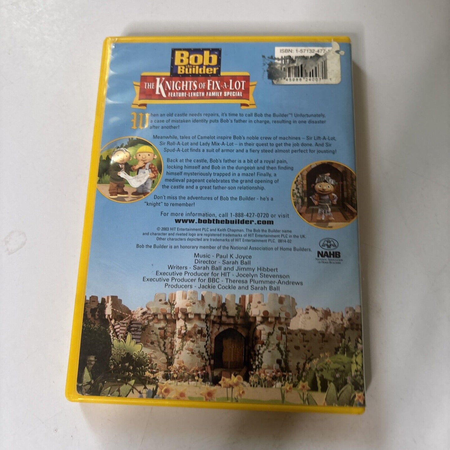 Bob The Builder - The Knights Of Fix-a-Lot (DVD, 2003) Region 4