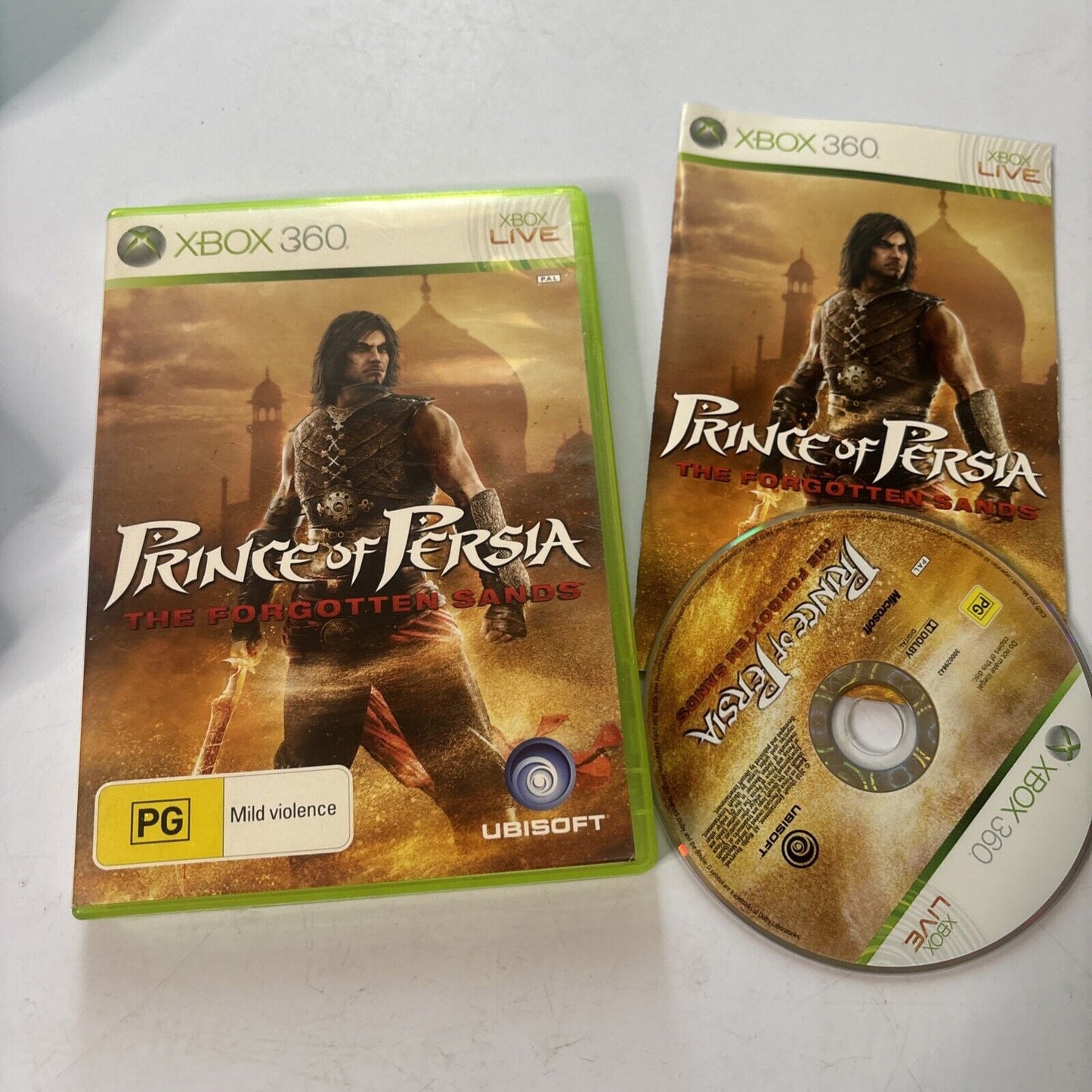 Prince of Persia: The Forgotten Sands - Xbox 360 Manual PAL