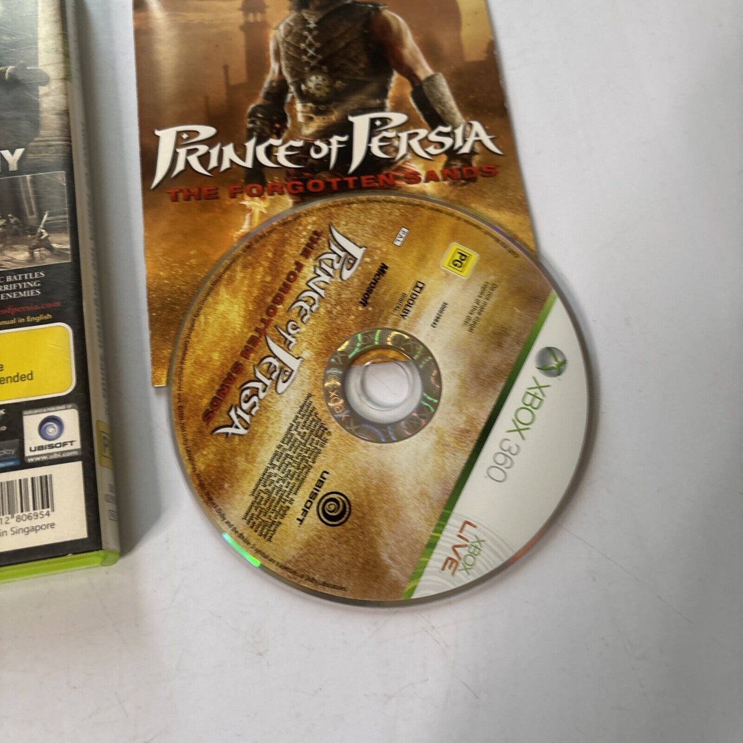 Prince of Persia: The Forgotten Sands - Xbox 360 Manual PAL