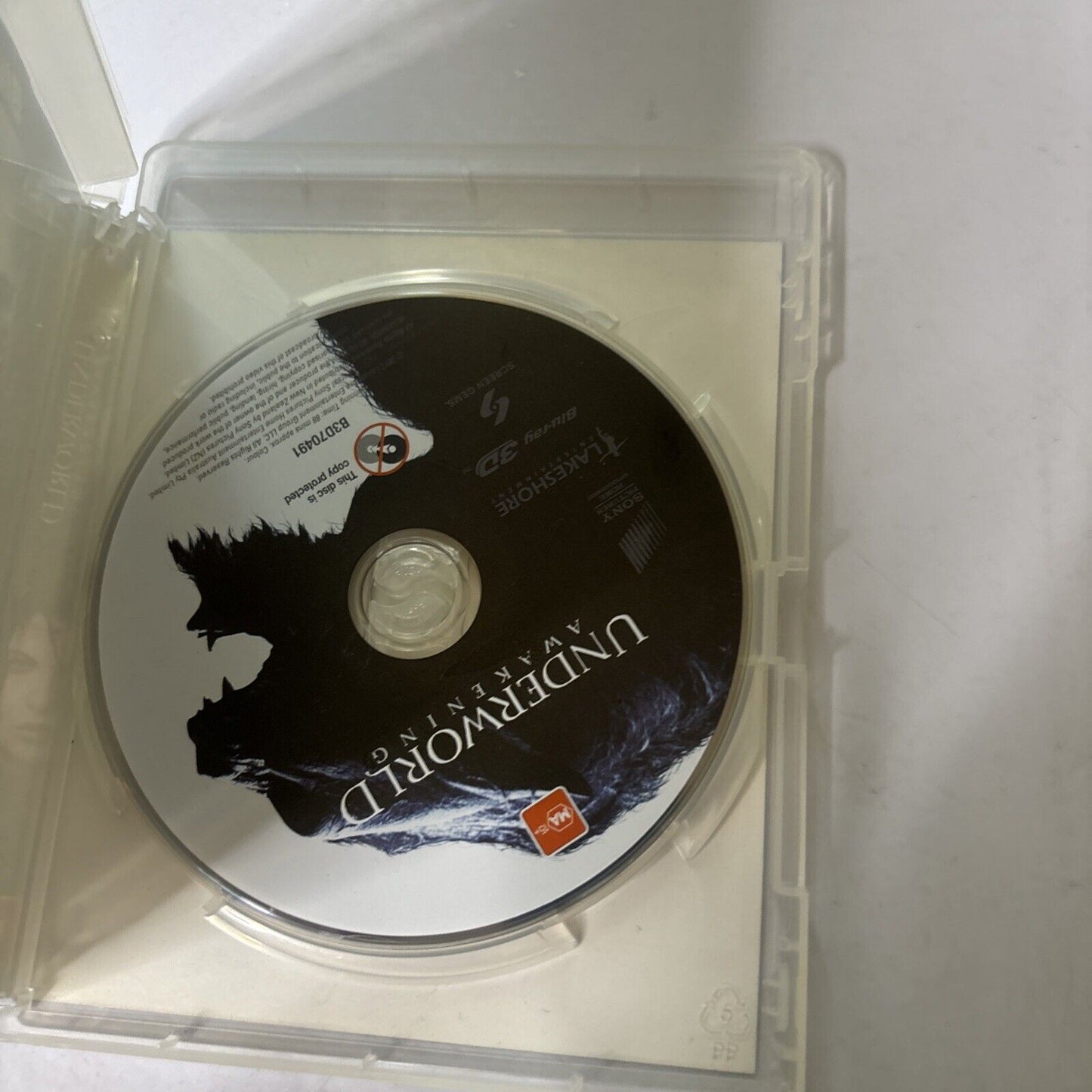 Underworld - Awakening 3D (Blu-ray 3D, 2012) KATE BECKINSALE  All Regions