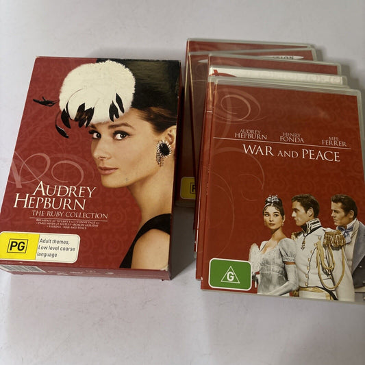 Audrey Hepburn - The Ruby Collection 6 Movies DVD Box Set Region 4