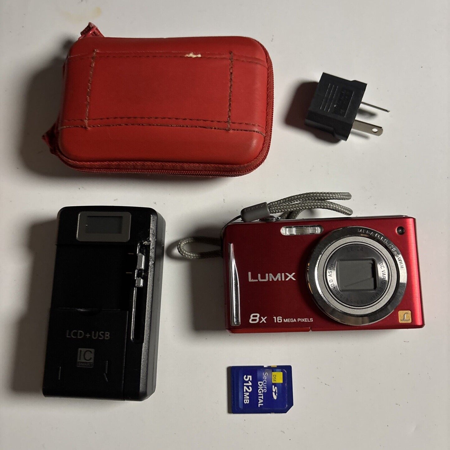 Panasonic Lumix DMC-FH25 Digital Camera 16MP  512MB SD Card