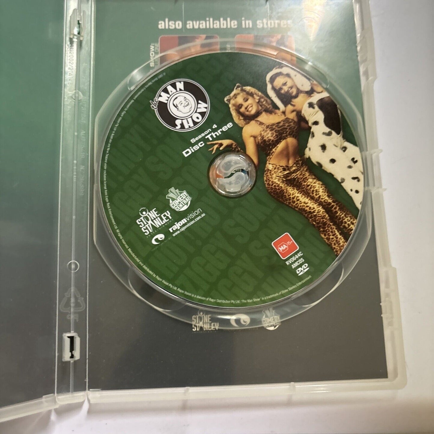The Man Show - Season 4 (DVD, 2005, 3-Disc) Joe Rogan Region 4 &1