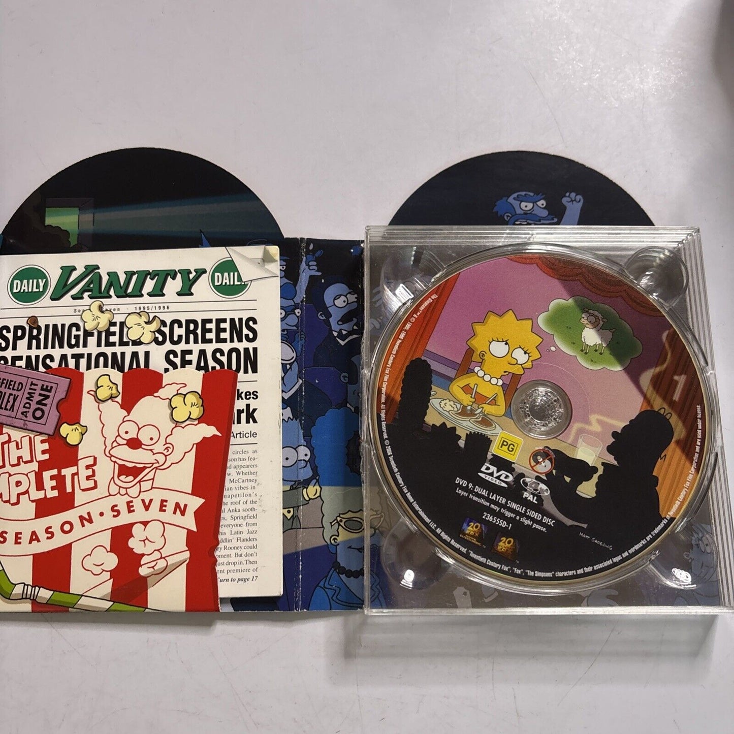 The Simpsons - Season 7 & 8 (DVD, 8-Disc) Region 4