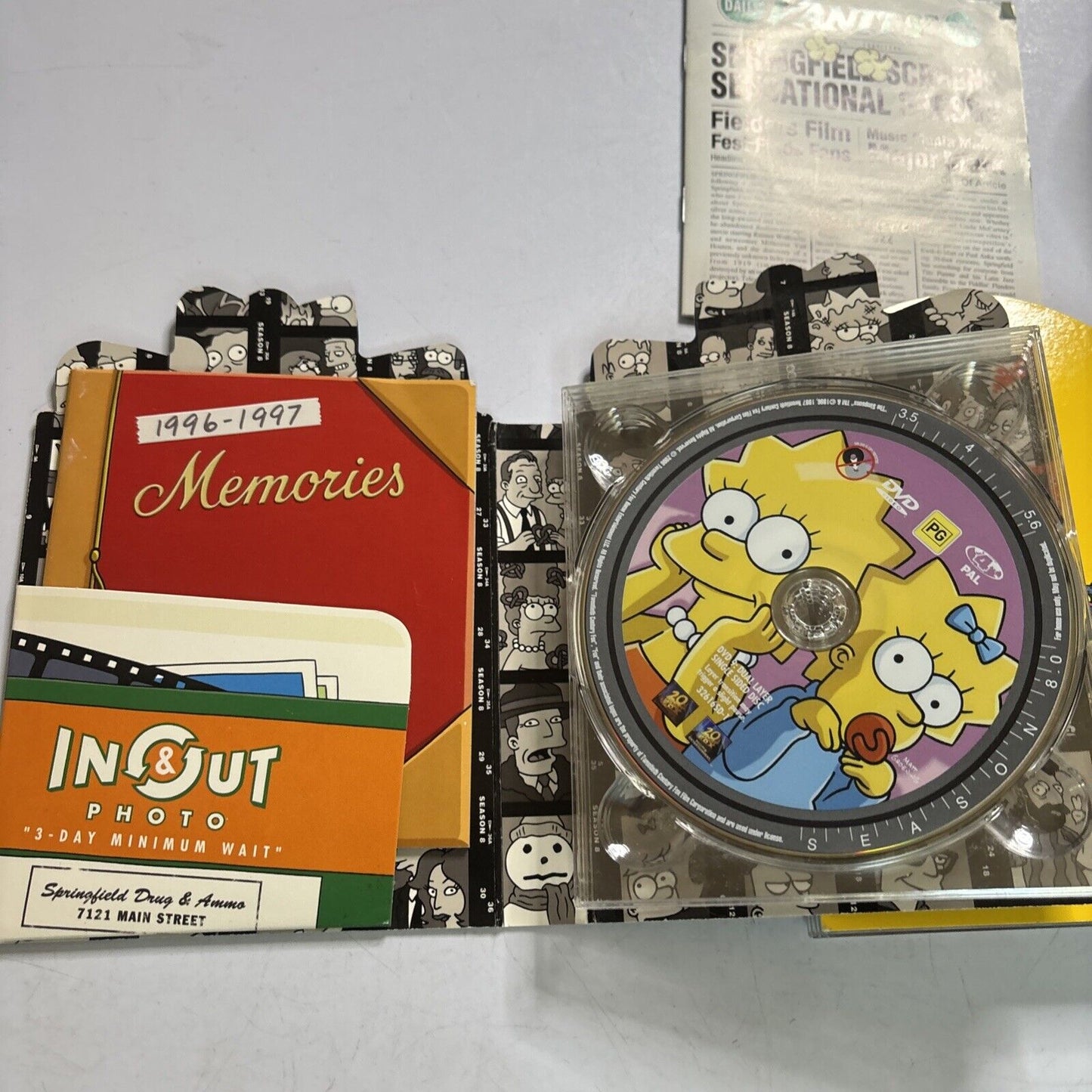 The Simpsons - Season 7 & 8 (DVD, 8-Disc) Region 4