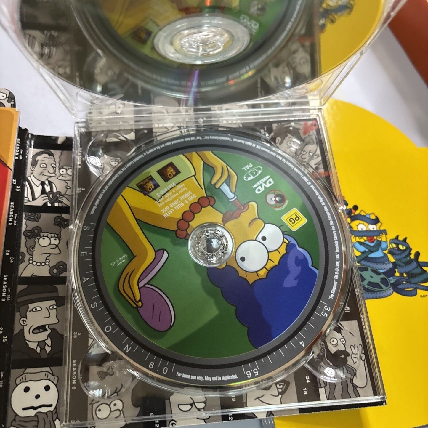 The Simpsons - Season 7 & 8 (DVD, 8-Disc) Region 4